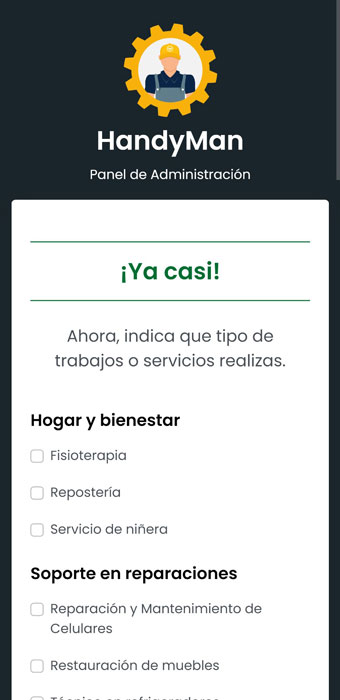 Paso 4 Código de verificación